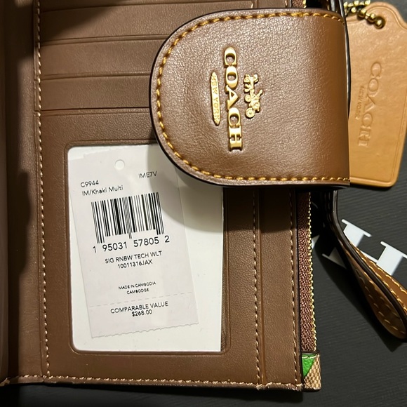NWT Coach Pride Wallet - Picture 2 of 2